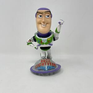 Disney Pixar Bobble Dobbles Toy Story Buzz Lightyear 7" Bobblehead MISSING WINGS